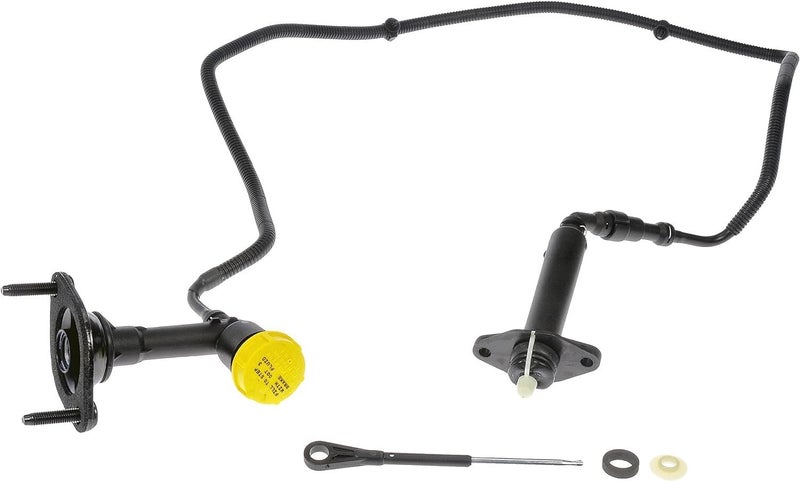 Prefer Warehouse Pre-filled Clutch Master & Slave Cylinder & Line Assembly Kit Compatible with Dodge Ram 2500 Ram 3500 5.9L Diesel 2005-2012 Replace ‎136.67522; PF9064; PS0593; 55366325AA - Image 4